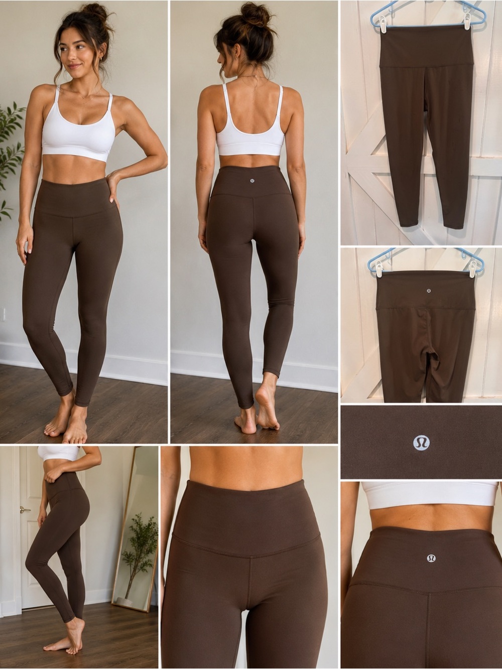 Lululemon Align High Rise Leggings Brown 26” Inseam Approx Size 6